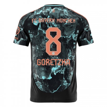 FC Bayern München Goretzka 8 Vieraspelipaita 2024-25